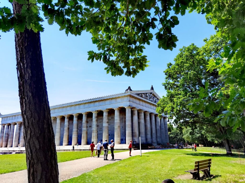 Die Walhalla in Donaustauf