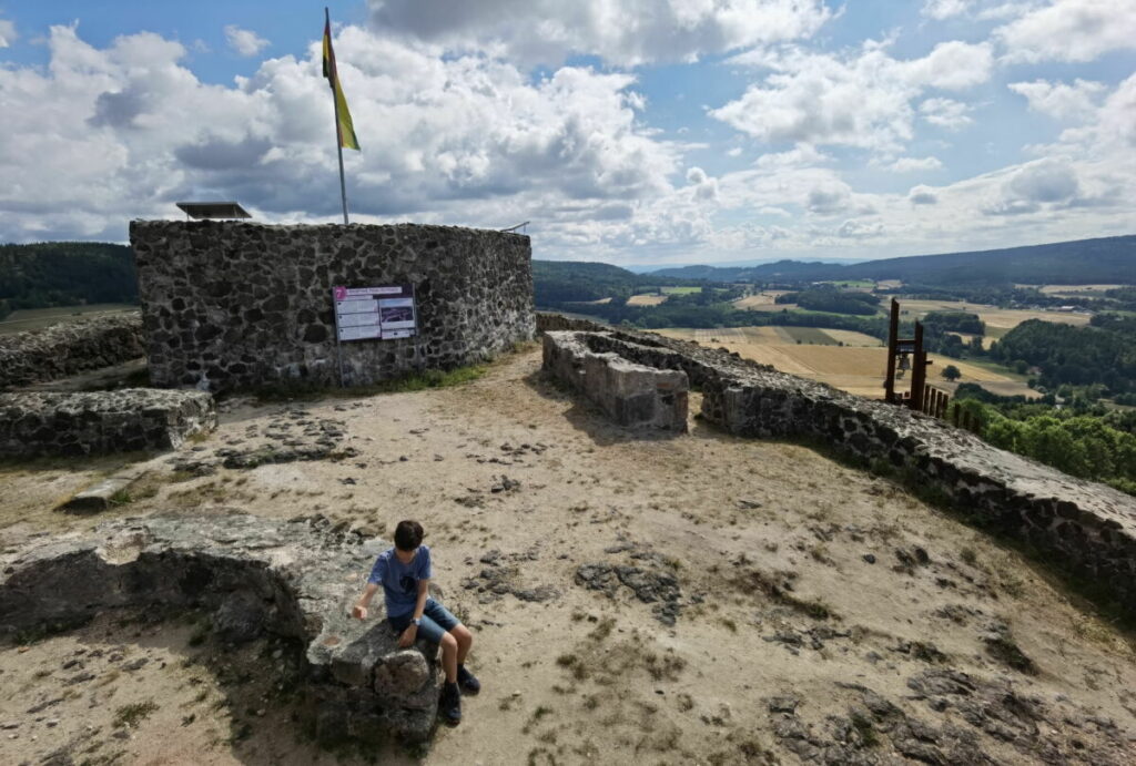 Oberpfalz Sehenswürdigkeiten, die nicht alle kennen: Die Burgruine Waldeck