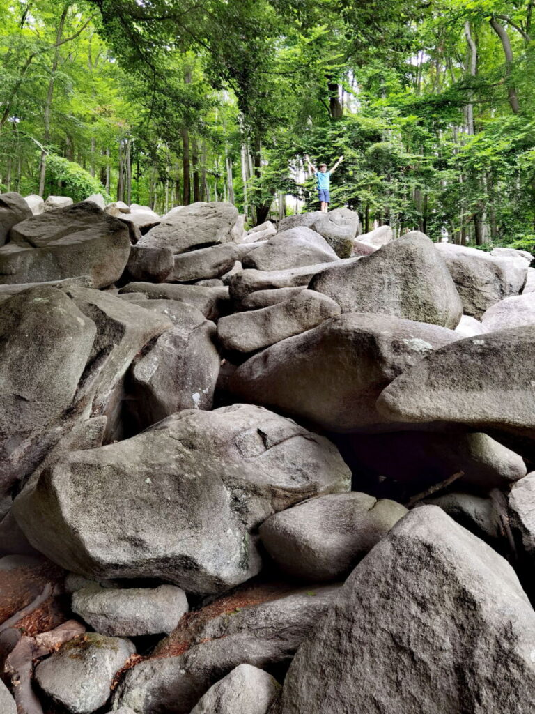 Deutschland Sehenswürdigkeiten im Odenwald: Das Felsenmeer