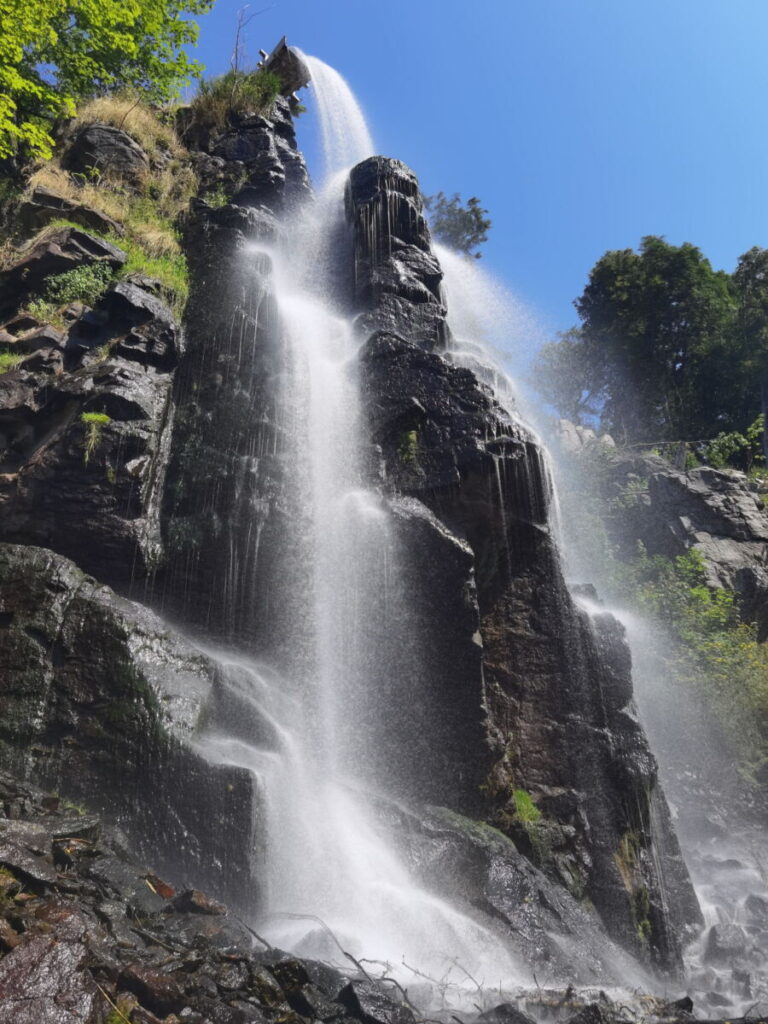 Größte Wasserfälle in Thüringen: Der Trusetaler Wasserfall