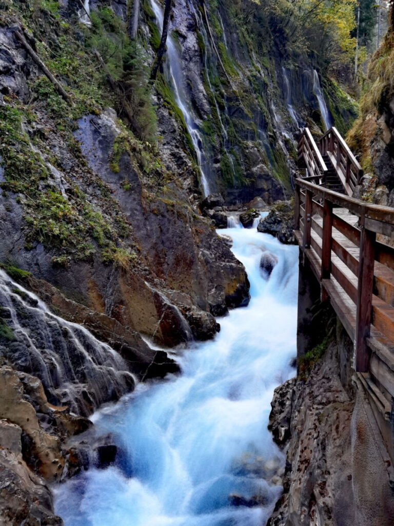 Deutschland Sehenswürdigkeiten in der Natur: Die Wimbachklamm