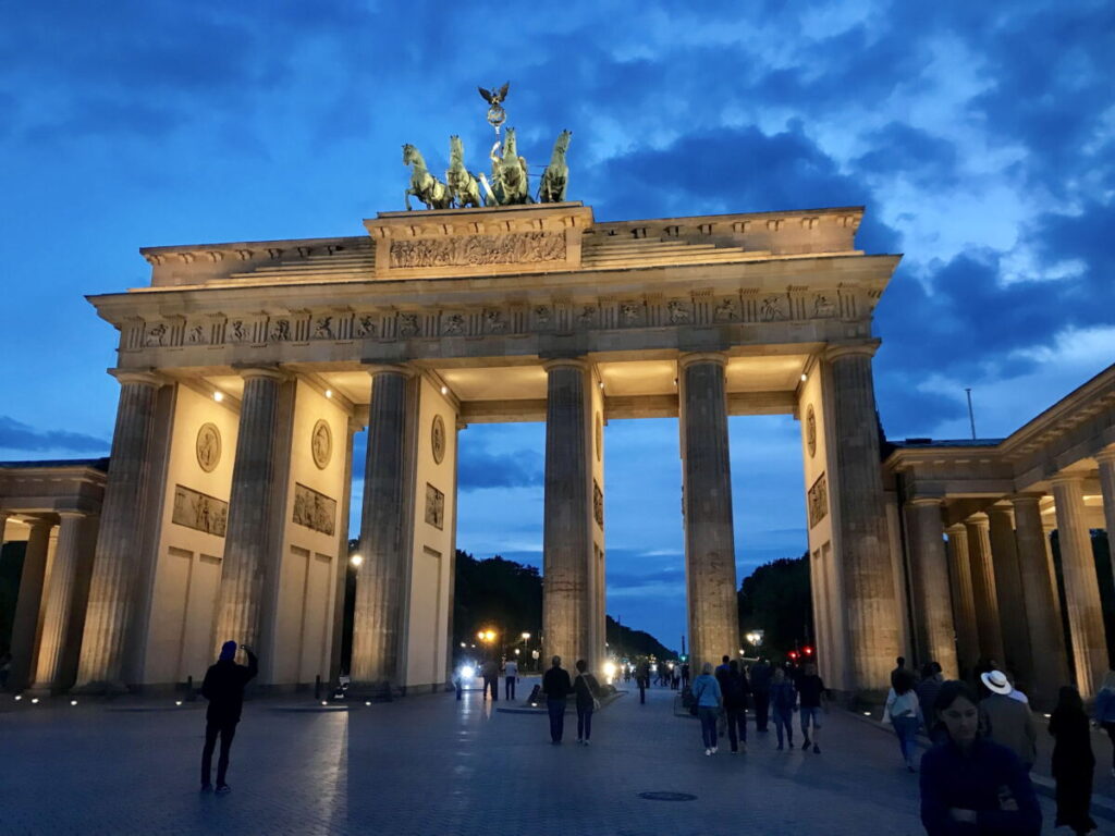 Die Meistbesuchte der Deutschland Sehenswürdigkeiten: Brandenburger Tor Berlin