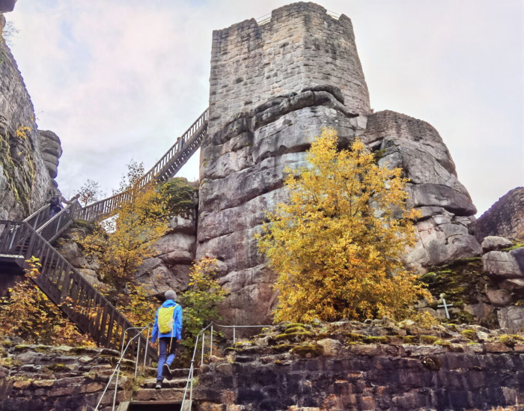 Die Burgruine Weißenstein ist eine der beeindruckendsten Oberpfalz Sehenswürdigkeiten