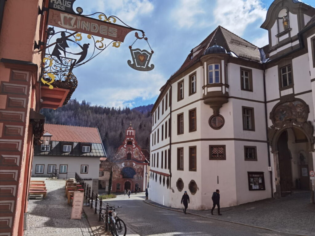 Die historische Altstadt Füssen