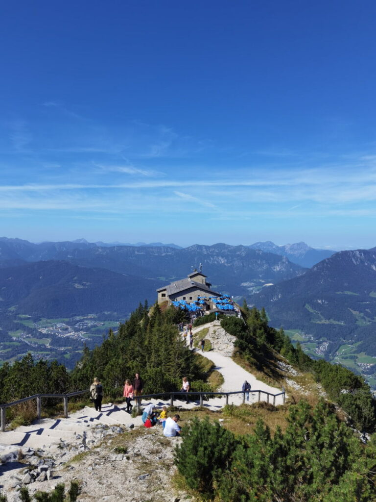 Das Kehlsteinhaus in Berchtesgaden ist eine der beliebten Bayern Sehenswürdigkeiten